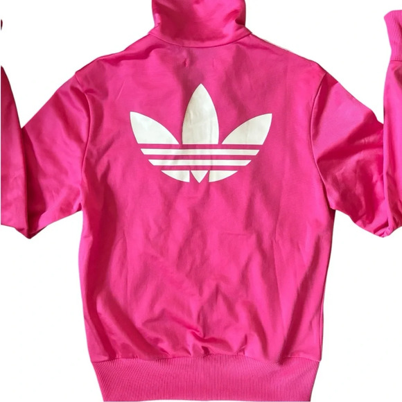 Women’s Hot Pink Adidas Tracksuit - Size Small - Picture 2 of 5